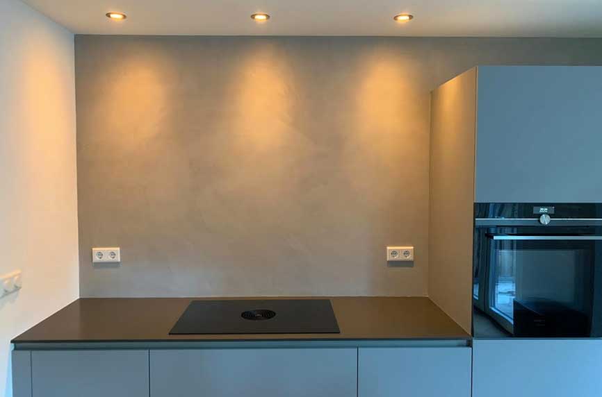 Afgewerkte Beton Ciré keuken